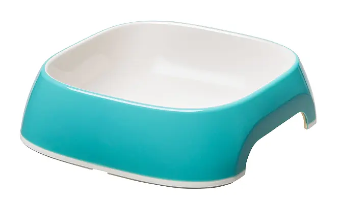 Миска для собак та котів Ferplast Glam Medium пластикова блакитна 20x18.5x6 см 750 мл 71214015