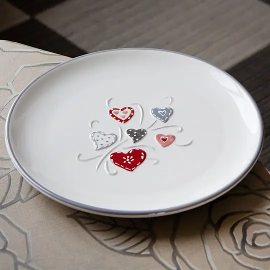Тарілка Elisey Love 26 см (012AV) 1 шт   - фото 3