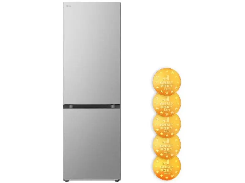 Холодильник з морозильною камерою LG GW-B459FNLW - фото 7