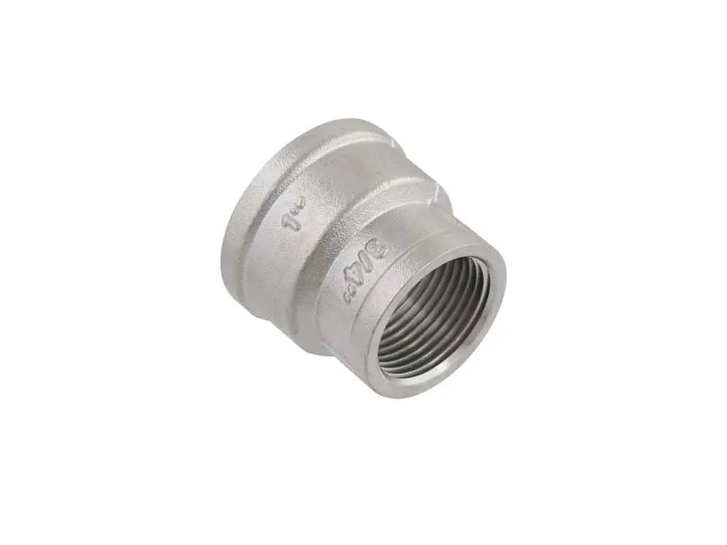 Муфта RAFTEC 1"Вх 3/4"В латунь, ВВ, DN25х20, нікель, MP0302 - фото 2
