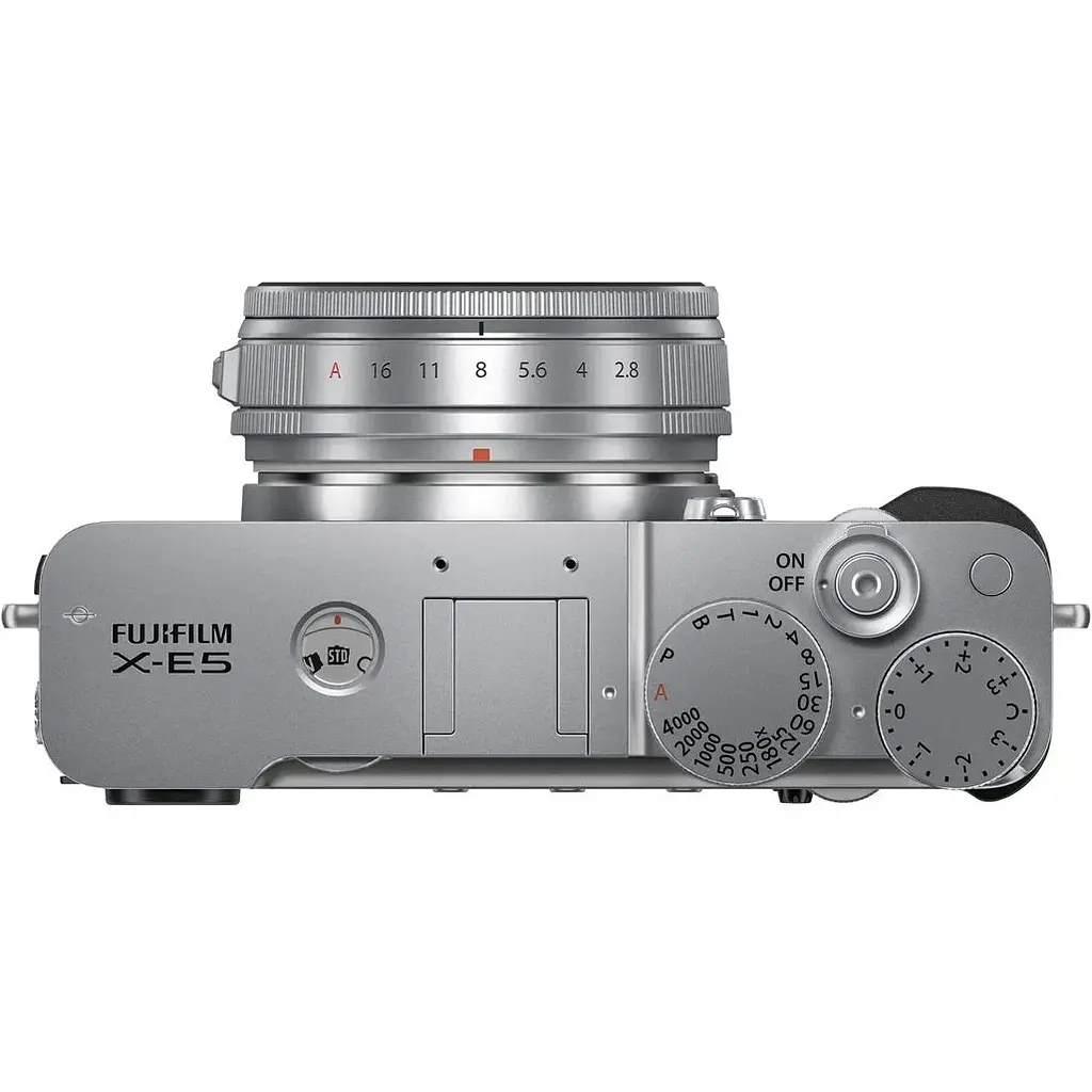 Бездзеркальний фотоапарат Fujifilm X-E5 Kit XF 23mm f/2.8 R WR Silver (16949923) [169420] - фото 9