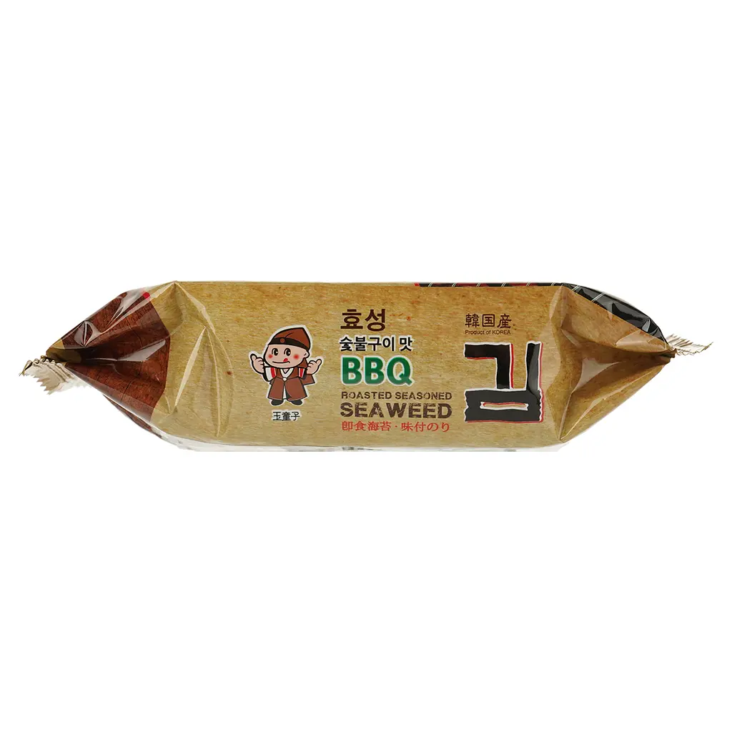 Норі снек Ock Dong Ja Seaweed Roasted Seasoned BBQ 4.5 г - фото 2