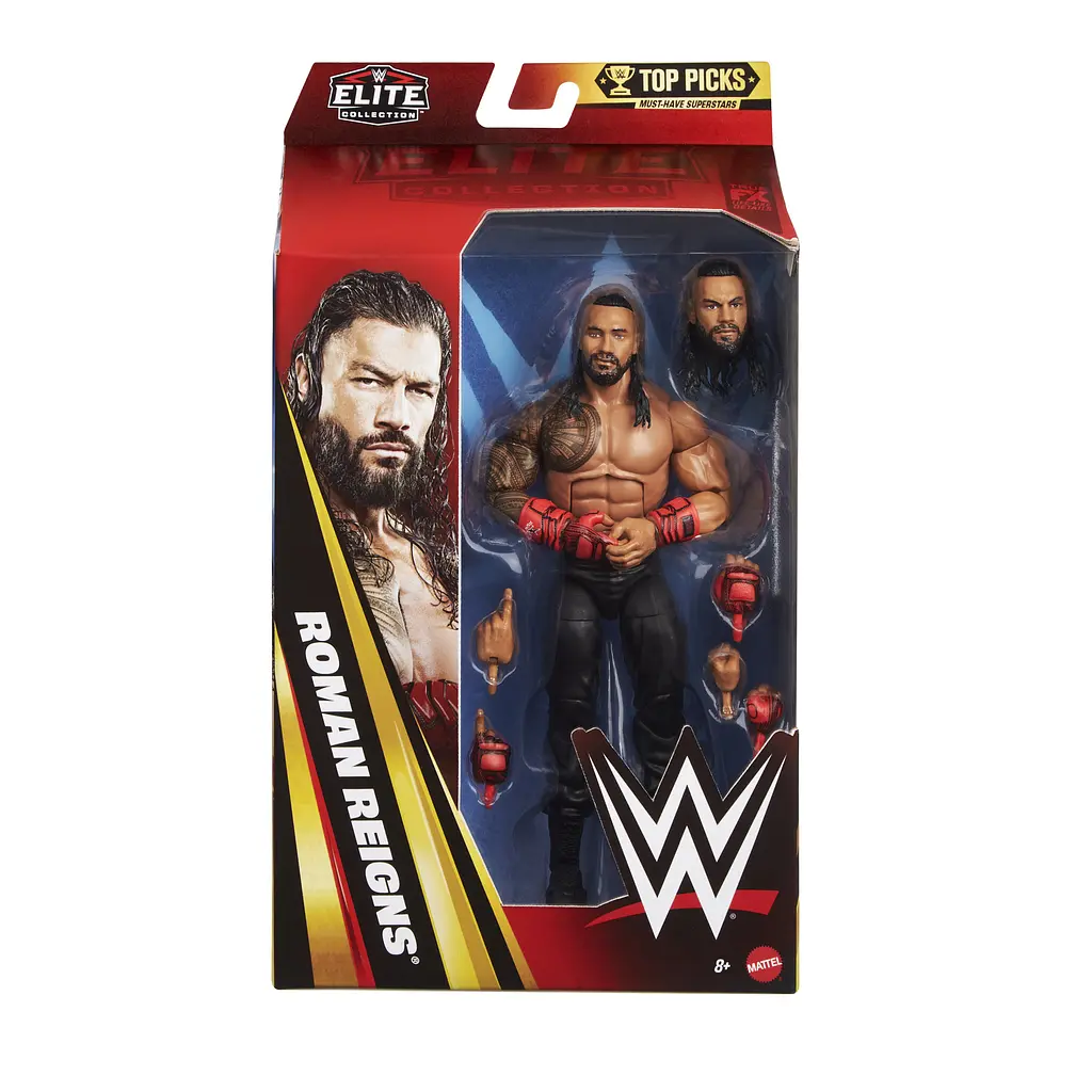 Фігурка WWE Elite Top Picks топові бійці еліти зі змінними частинами в асортименті (GNM28) - фото 8