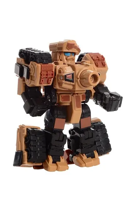Іграшка Робот-трансформер Танк DIY TOYS CJ-2290463 Коричневий shop (2000990275998) - фото 2