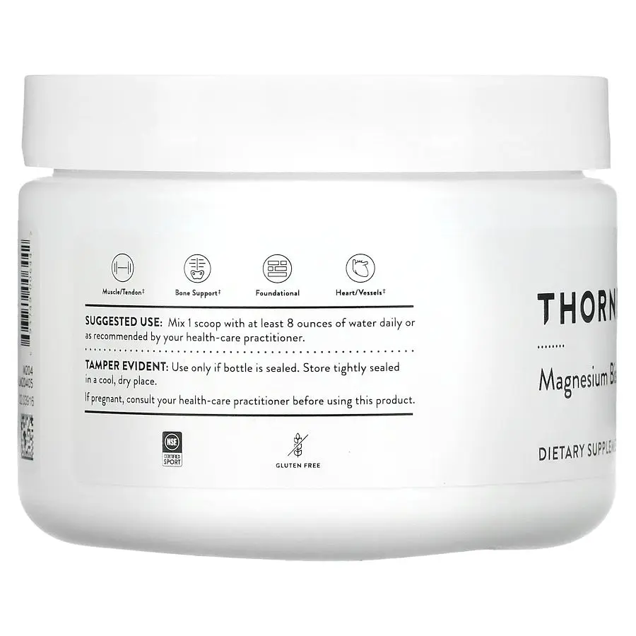 Витамины и минералы Thorne Magnesium Bisglycinate 187 грамм - фото 3