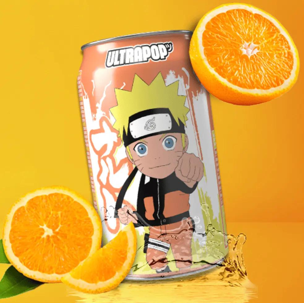 Напій Ultrapop Ice Tea Ninja Naruto Orange 330 мл - фото 3