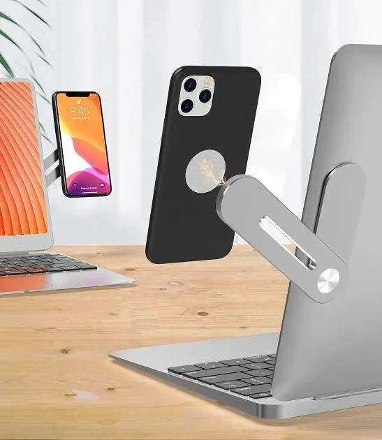 Магнітний тримач телефону Multifunctional Bracket із кріпленням на ноутбук/монітор комп'ютера - фото 3