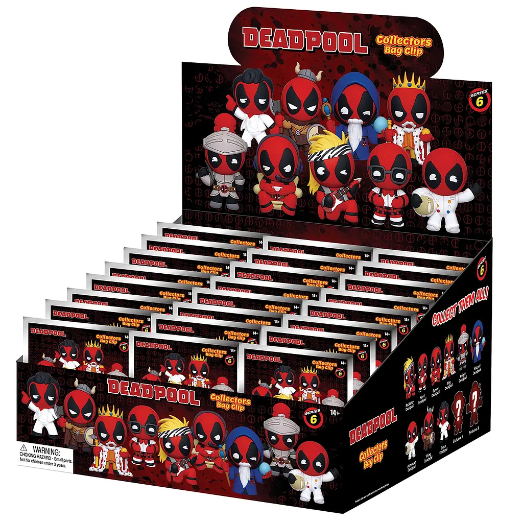 Ігрова фігурка на кліпсі Monogram серії Дедпул S6 в асортименті (68910) - фото 4