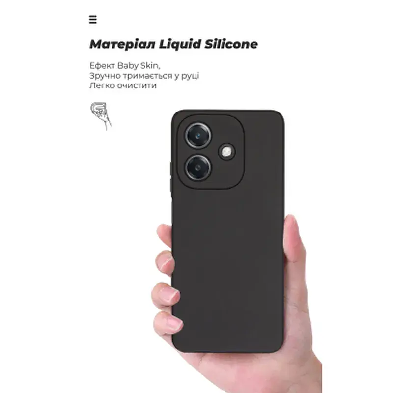 Чохол до мобільного телефона Armorstandart ICON OPPO A3 4G / A3x 4G Camera cover Black (ARM80883) - фото 7