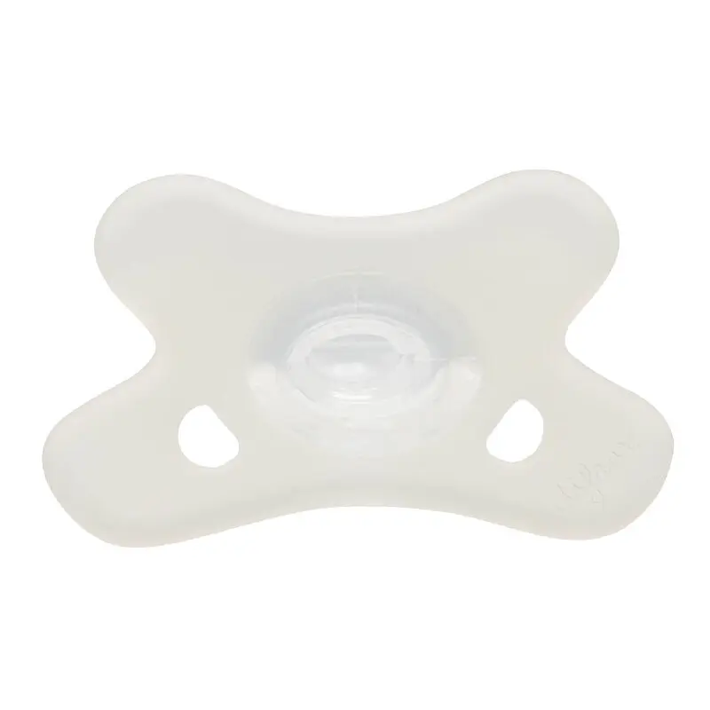 Пустушка силіконова Canpol babies симетрична 0-6 місяців біла - фото 3