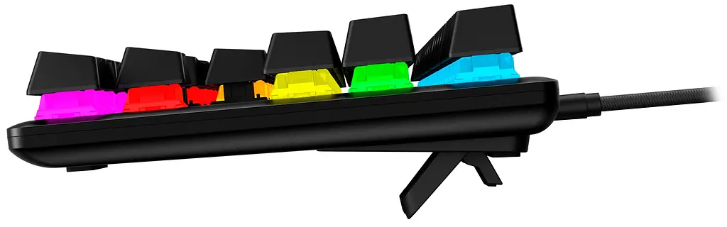 HyperX Клавіатура Alloy Origins Core PBT Aqua USB RGB ENG/RU Black - фото 6
