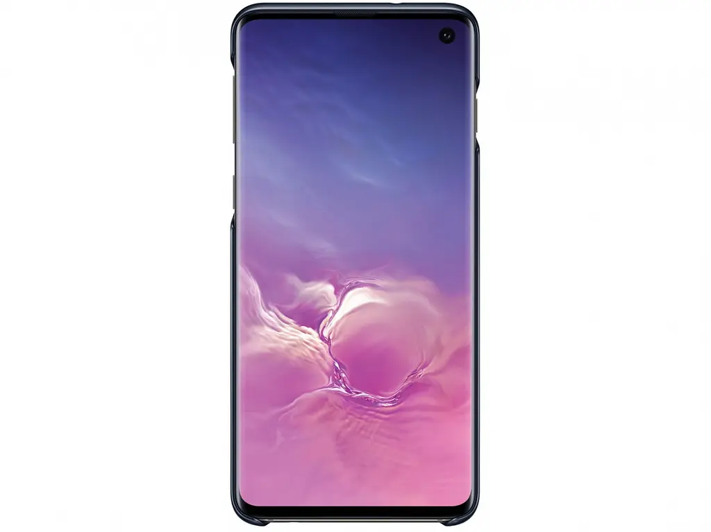 Чохол протиударний Official LED Cover EF-KG973CBEGRU для Samsung Galaxy S10 (6.1") Black - фото 5