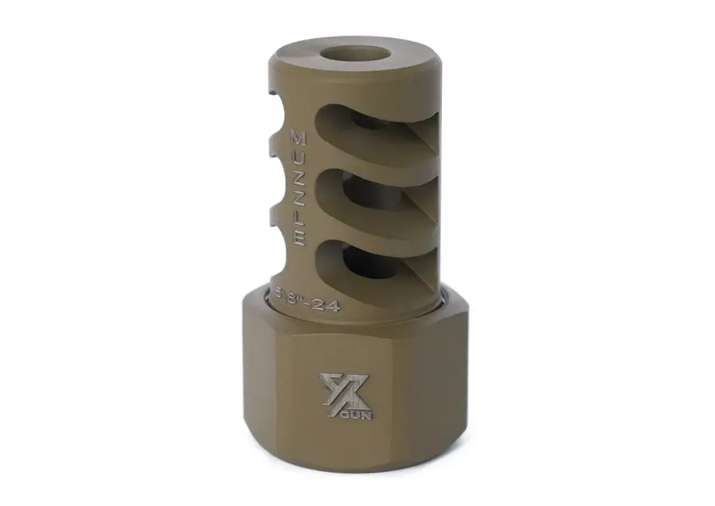 ДГК Xgun Muzzle калібр .30 (7,62) різьба 5/8"-24. FDE - фото 2