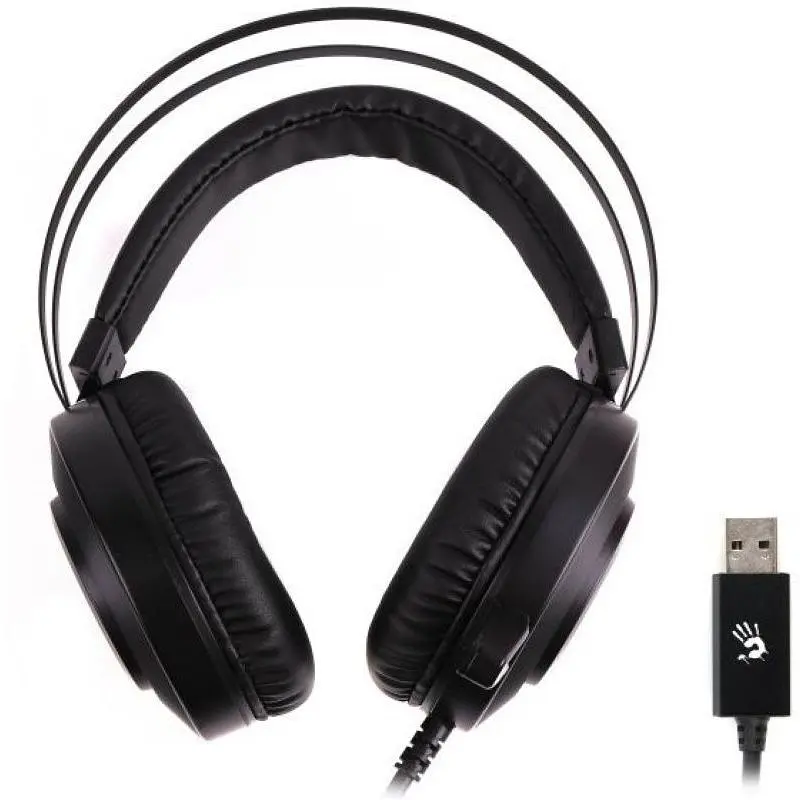 Гарнитура игровая Bloody G521 Black (4711421952125) - фото 3