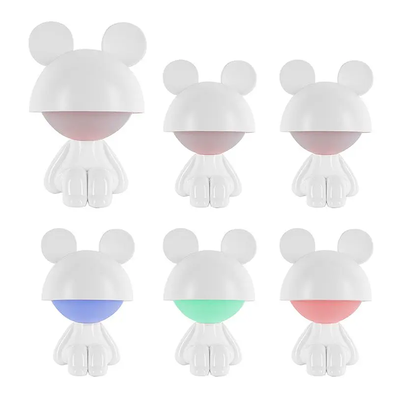 Світильник-нічник Kite LED з акумулятором Cute Mouse білий (K25-316-2-1) - фото 3