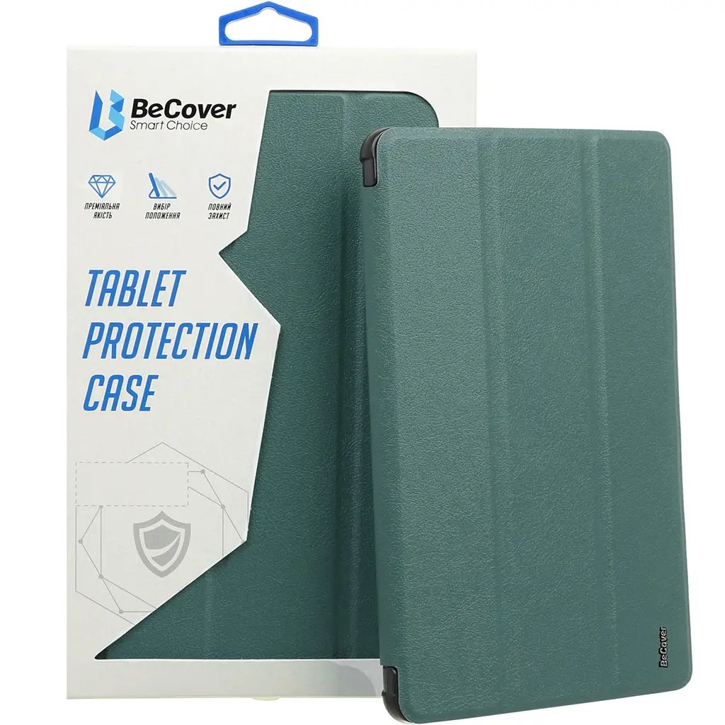 Чохол-книжка BeCover Smart Case для Apple iPad Pro 13 M4 2024 Темно-зелений (711645)
