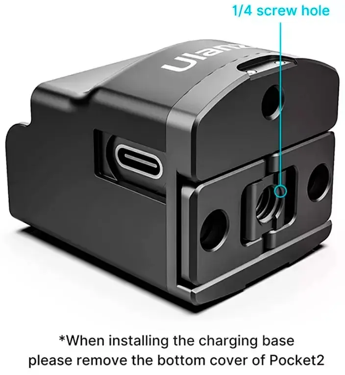 Кріплення-зарядна база Ulanzi для Pocket 2 (OP-13) [83514] - фото 7