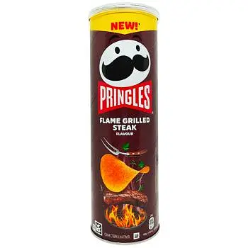 Чіпси Pringles Flame Grilled Steak 165 г
