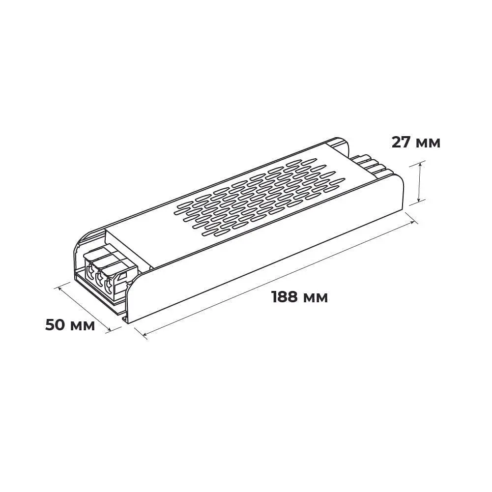 Блок живлення зовнішній PS 200W 220AC 48V DC для UST Violux ( 320140 ) - фото 6