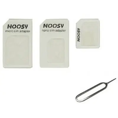 Адаптер для SIM-карт Noosy Adapter Nano SIM for all size (19712 / 15514) - фото 2