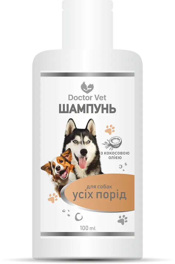 Шампунь с кокосовым маслом для собак всех пород Doctor Vet 100 мл - фото 3