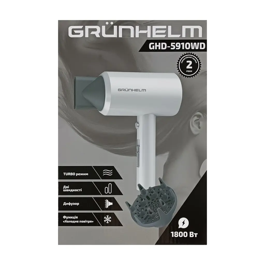 Фен Grunhelm GHD-5910WD - фото 4