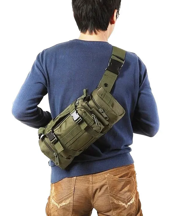 Тактична армійська чоловіча сумка Molle Combat Sachet Edibazzar 30х18х8 см sum0023912 - фото 3