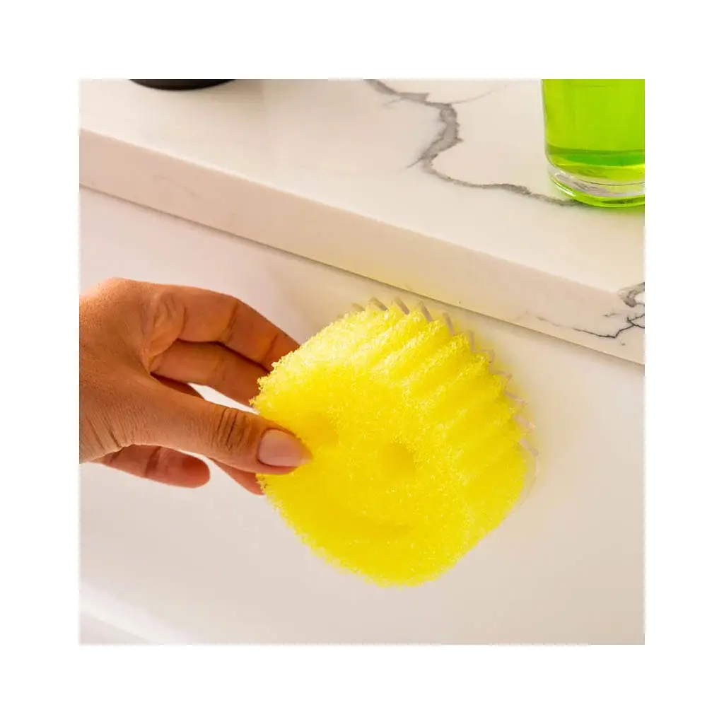 Губки кухонні Scrub Daddy Original Жовта 1 шт. (5060481022033/5060481023870) - фото 4