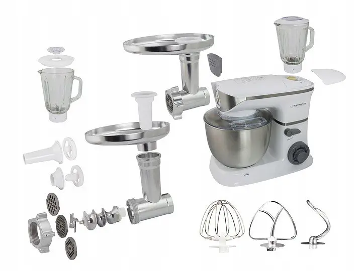 Кухонний комбайн-тестоміс 3 в 1 Esperanza EKM025 Cooking Master 5 л - фото 2