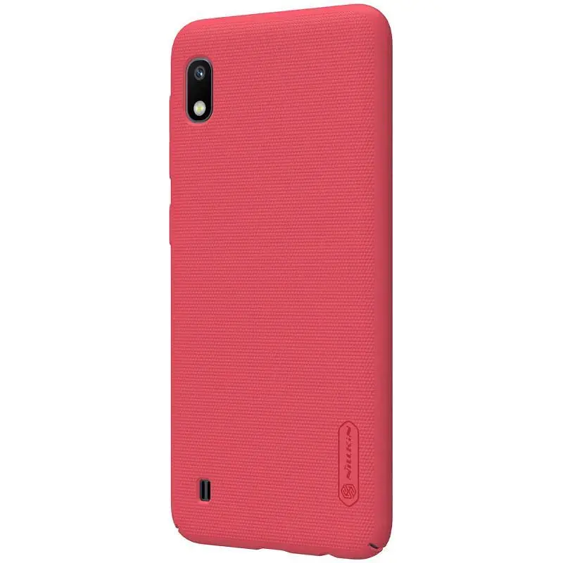 Чохол-накладка Nillkin Super Frosted Shield Case Samsung A10 Red - фото 3