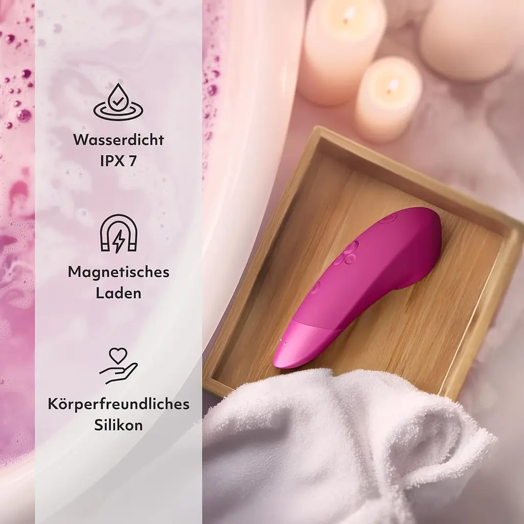 Стимулятор Womanizer Enhance Вакуумний клітора з вібрацією - фото 6