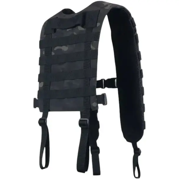 Лямки м'які для тактичних поясів РПС Kiborg з евакуаційною ручкою Black Multicam (1000-k3024) - фото 3