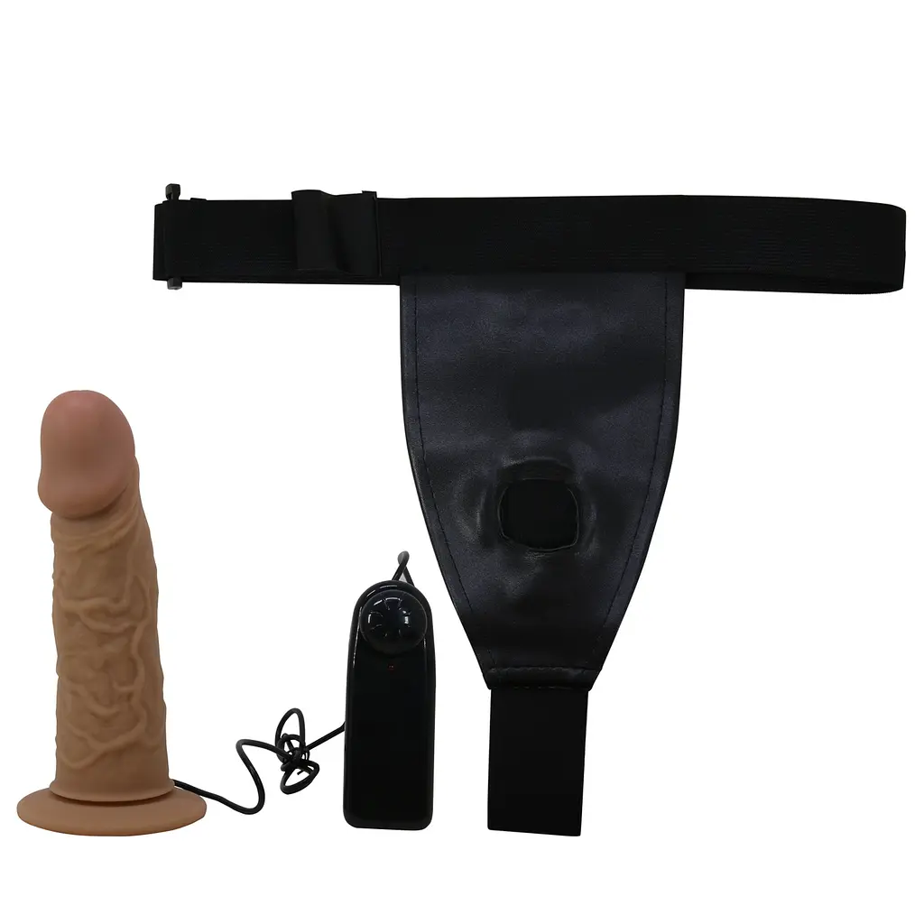 Страпон з вібро STRAP-ON PRETTY LOVE HARNESS BRIEFS PRETTY LOVE BW-022073Z 101833 - фото 7