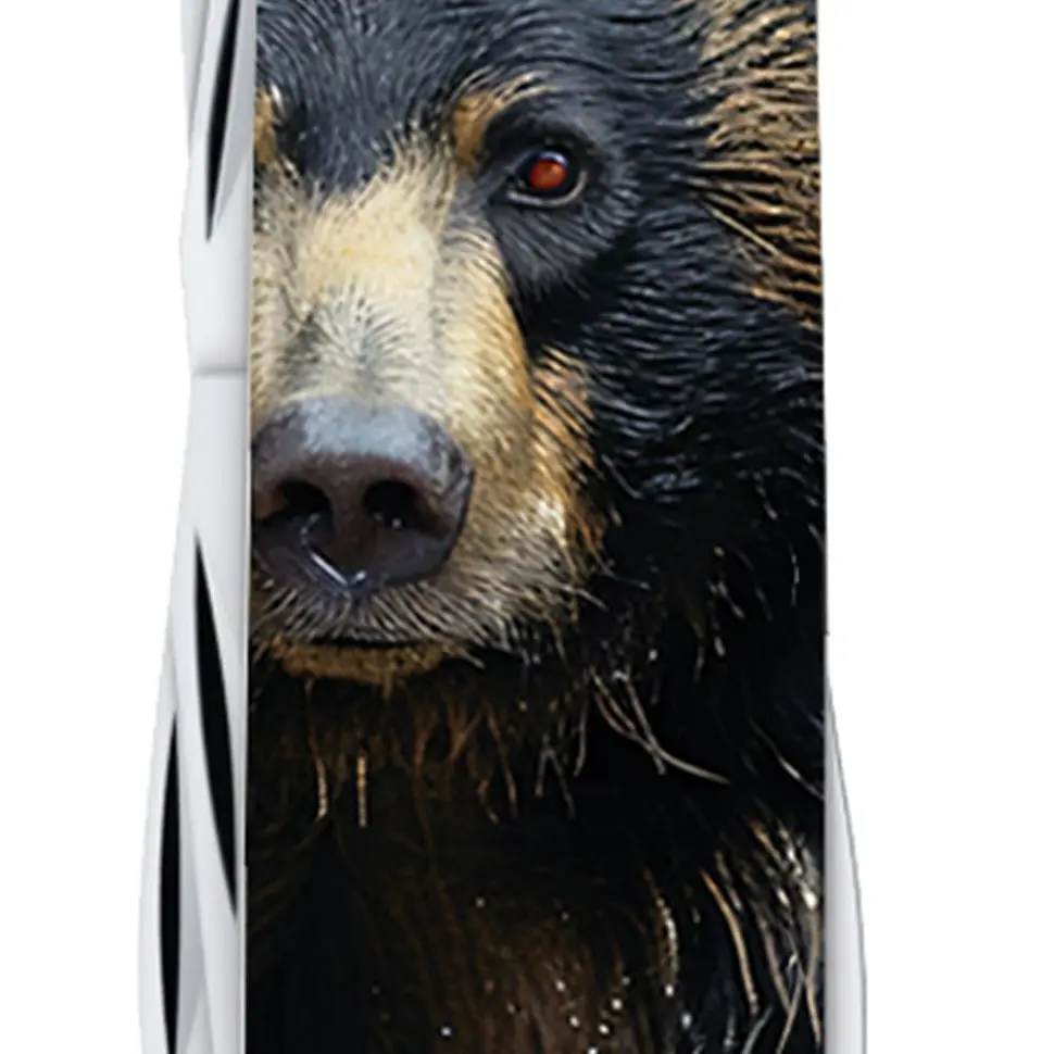 Ніж Victorinox Fieldmaster Animal 91мм 15функ Чорний ведмідь - фото 7