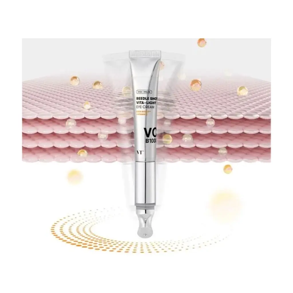 Крем для шкіри навколо очей VT Cosmetics Reedle Shot Vita-Light Eye Cream 15 мл (8803463004552) - фото 4