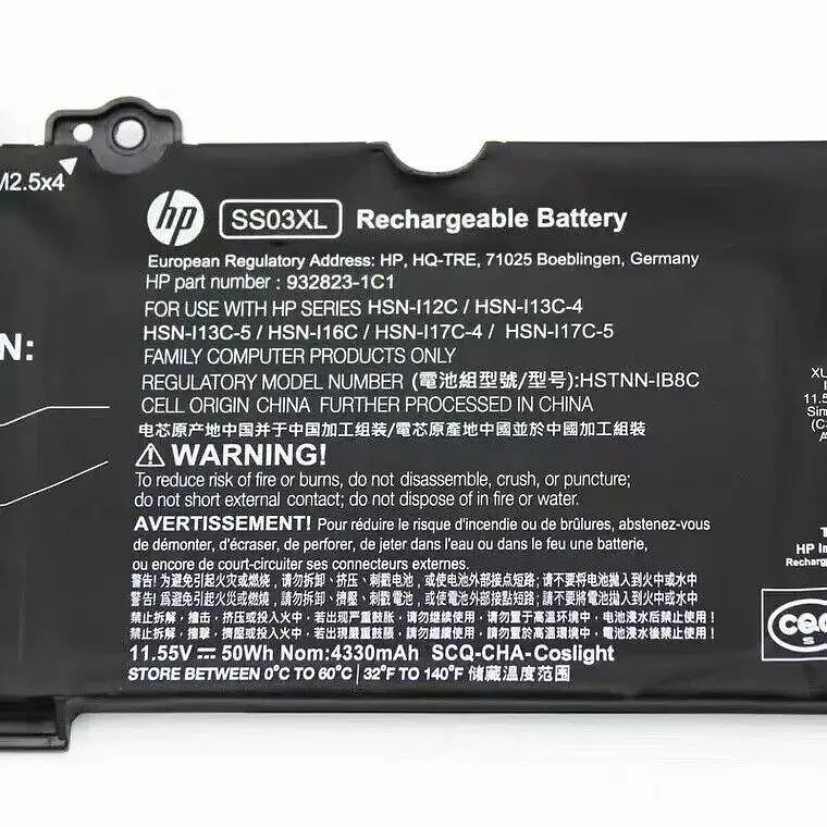 Акумулятор для ноутбука HP EliteBook 730 G5 735 G5 740 G5 745 G5 830 G5 840 G5 ZBook 14u G5 (SS03XL 11.55V 50Wh) - фото 3