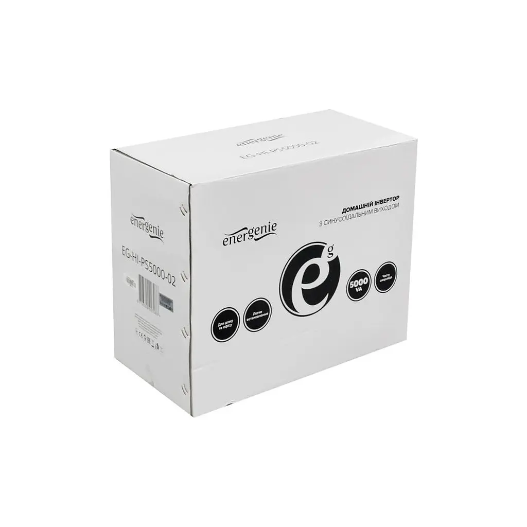 Пристрій безперебійного живлення EnerGenie EG-HI-PS5000-02 5000VA 3000W 48V (EG-HI-PS5000-02) - фото 4