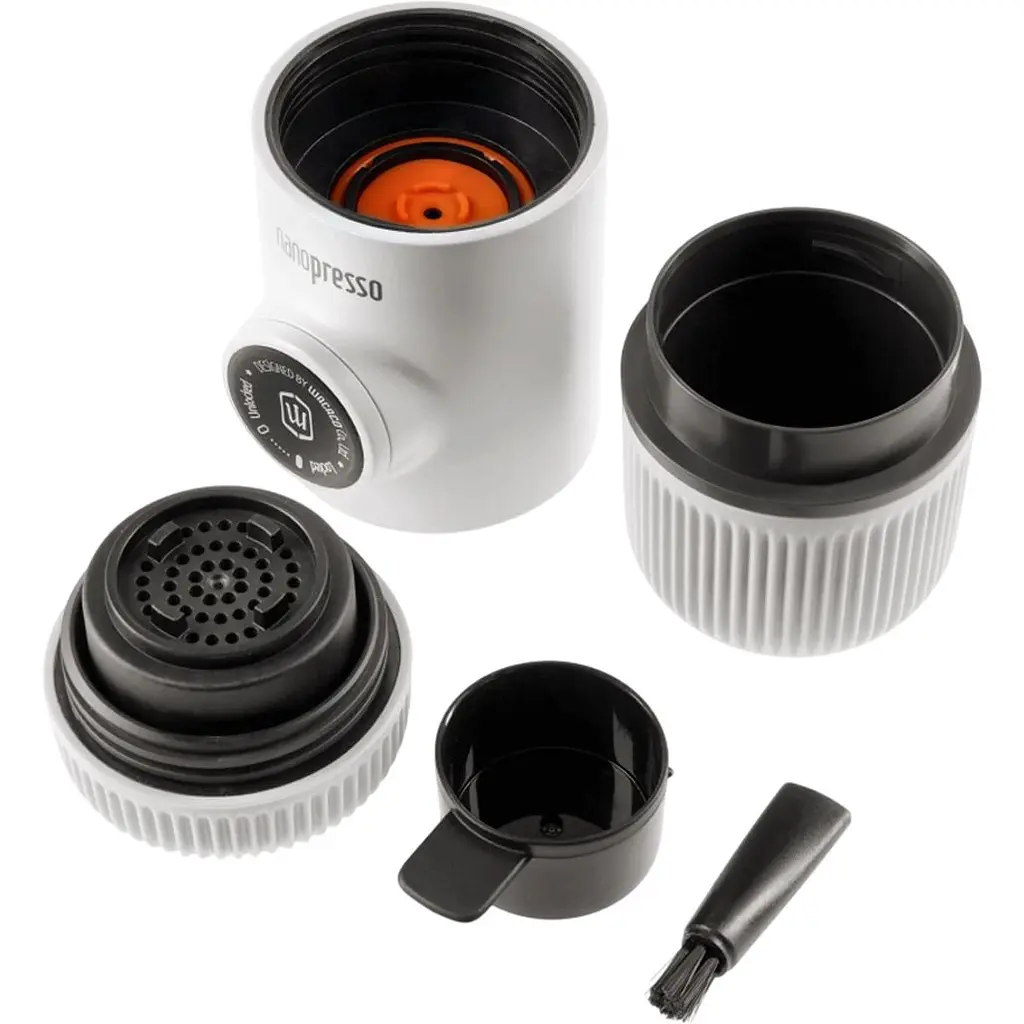 Портативна кавоварка Wacaco Nanopresso + Case Chill White (WNANOWH) [168817] - фото 5