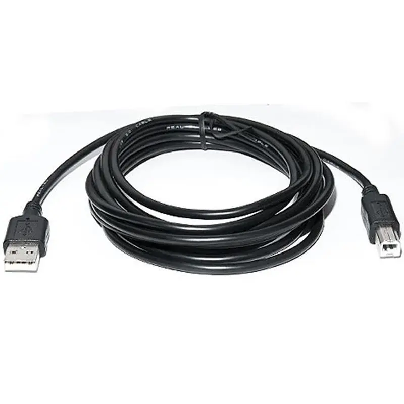Кабель REAL-EL Pro USB - USB Type-B V 2.0 (M/M), 2 м, черный (EL123500026) - фото 2