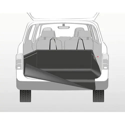 Килимок Trixie для багажнику авто захисний чорний 2.10х1.75 м  - фото 7