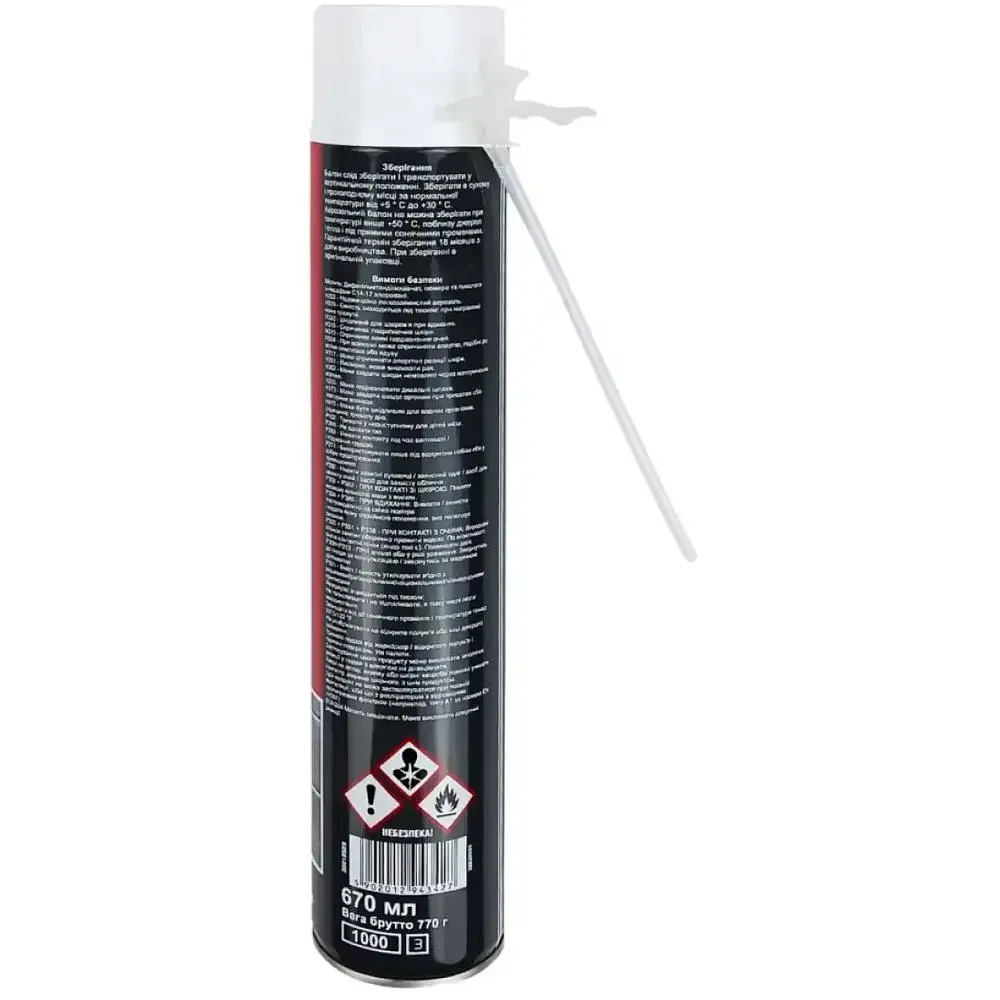 Пена монтажная Haisser М50 670 мл (112808) - фото 2