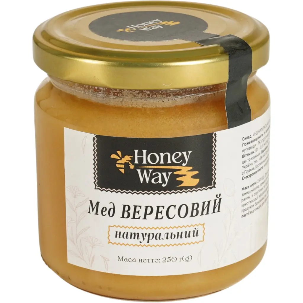 Мед вересовий Honey Way 250 г - фото 2