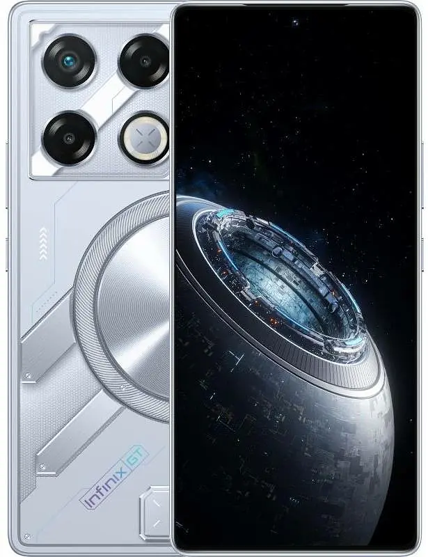 Смартфон Infinix GT20 Pro 12/256Gb Mecha Silver (X6871) (UA UCRF) NFC