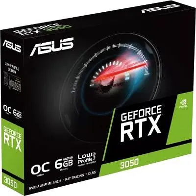 Відеокарта ASUS GeForce RTX3050 6Gb OC LP BRK (RTX3050-O6G-LP-BRK) - фото 6