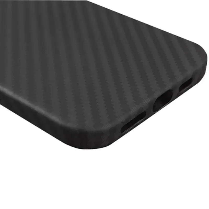 Чохол до мобільного телефона BeCover FIBRA Carbonite MagSafe Apple iPhone 17 Pro Max Black (715410) - фото 3