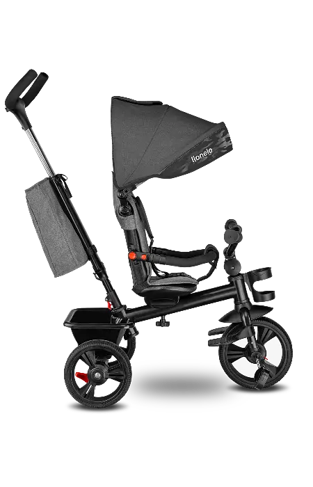 Детский велосипед Lionelo Haari Stone Grey 148465 - фото 6