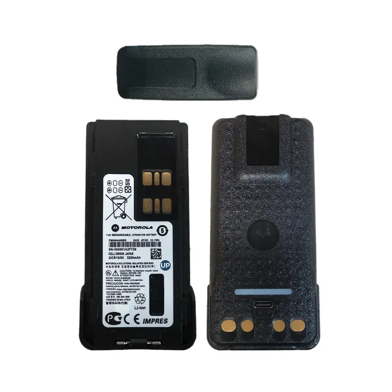 Акумулятор для рації Motorola DP4400/4600/4800, PMNN4409BR (3200 mAh), type-c 20 шт. Premium