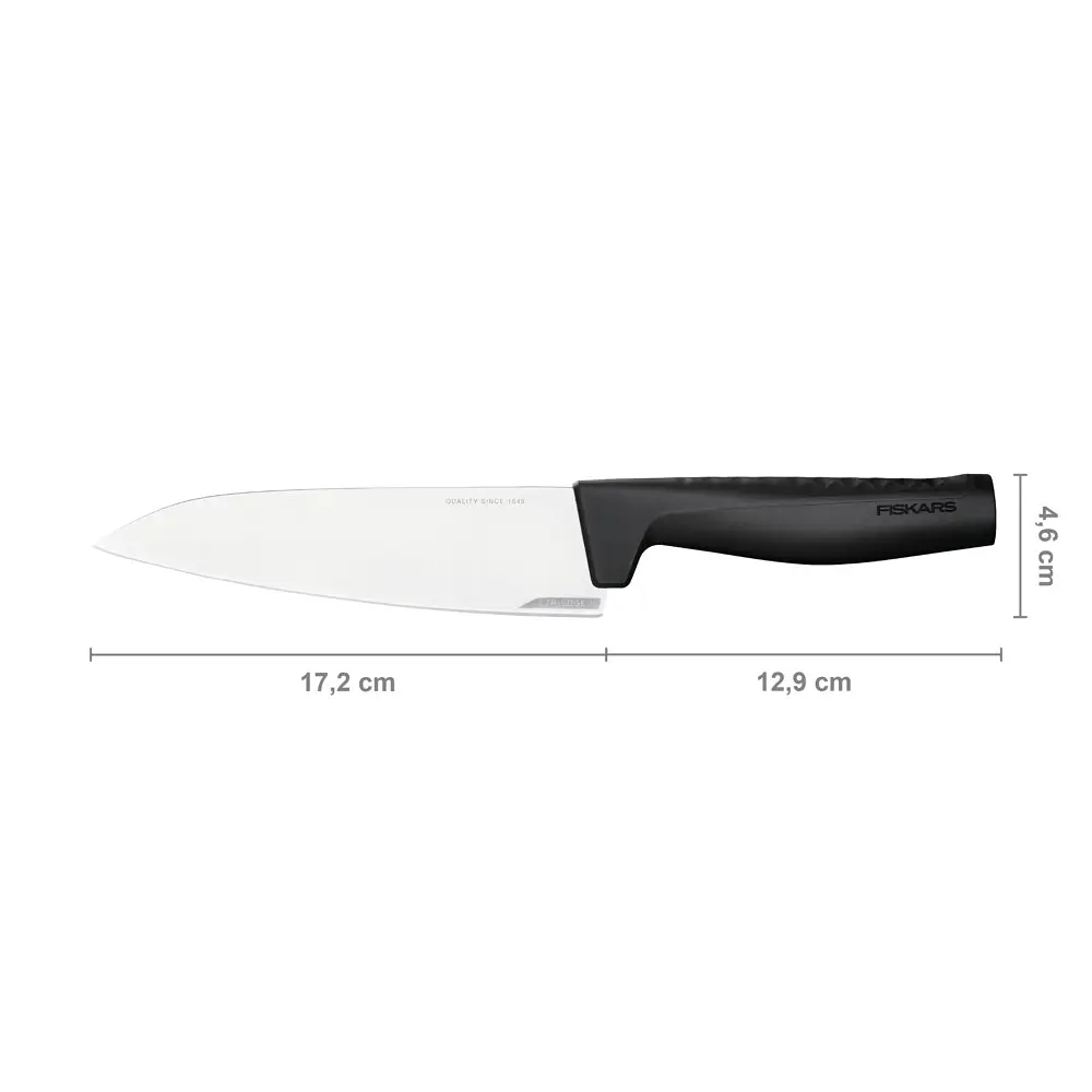 Ніж для шеф-кухаря середній Fiskars Hard Edge 17 см (1051748) - фото 2