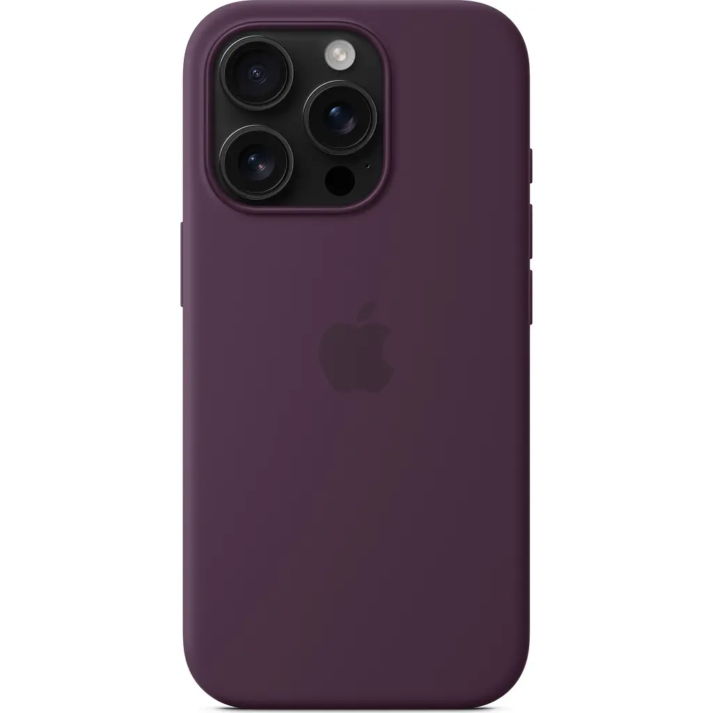 Чохол Apple Silicone Case with MagSafe для iPhone 16 Pro Plum (MYYM3ZM/A) [116181] - фото 4