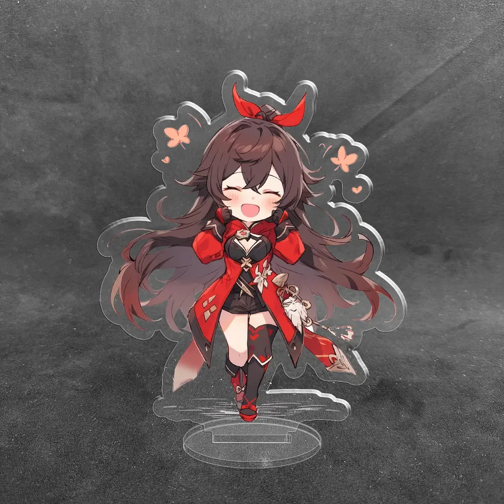 Акрилова колекційна фігурка Геншин Імпакт - Genshin Impact Chibi Ембер 10 см